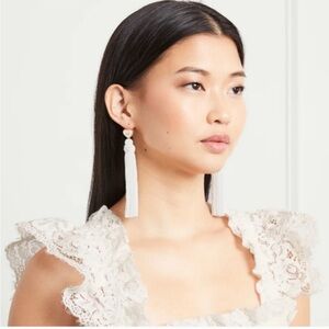 BNWT Hill House Heart Pearl earrings